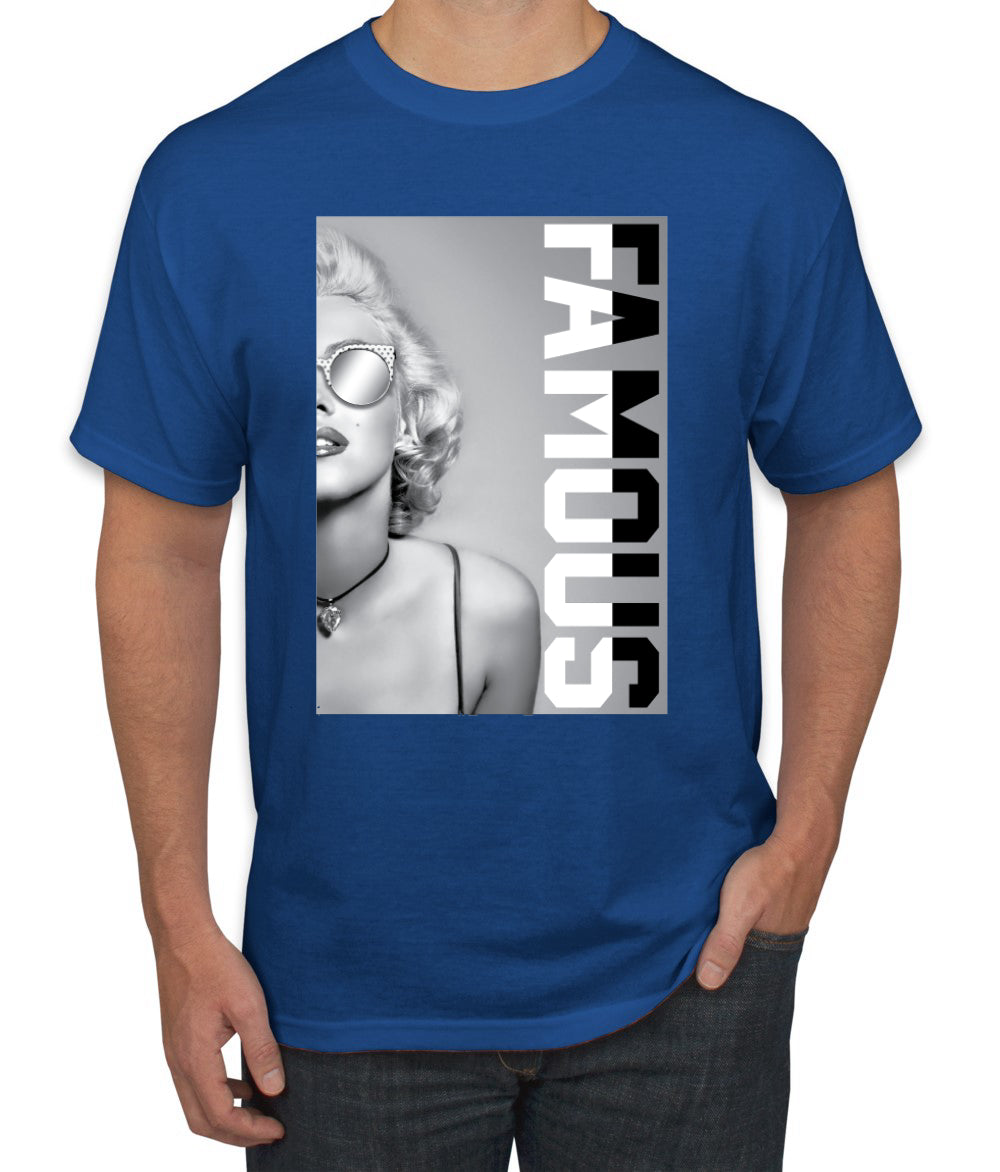 Marilyn Famous Savage Rockstar Streetwear men Graphic T-Shirt