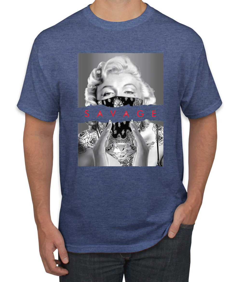 Marilyn Savage Bandana Streetwear men Graphic T-Shirt