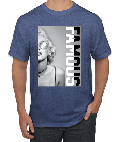 Marilyn Famous Savage Rockstar Streetwear men Graphic T-Shirt