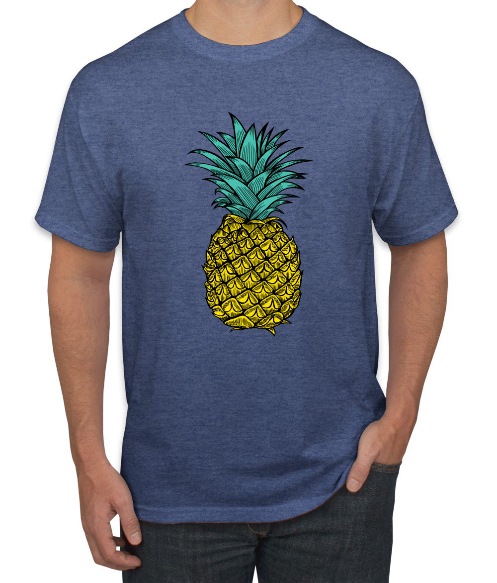 Trendy Tropical Pineapple Fashion men Graphic T-Shirt