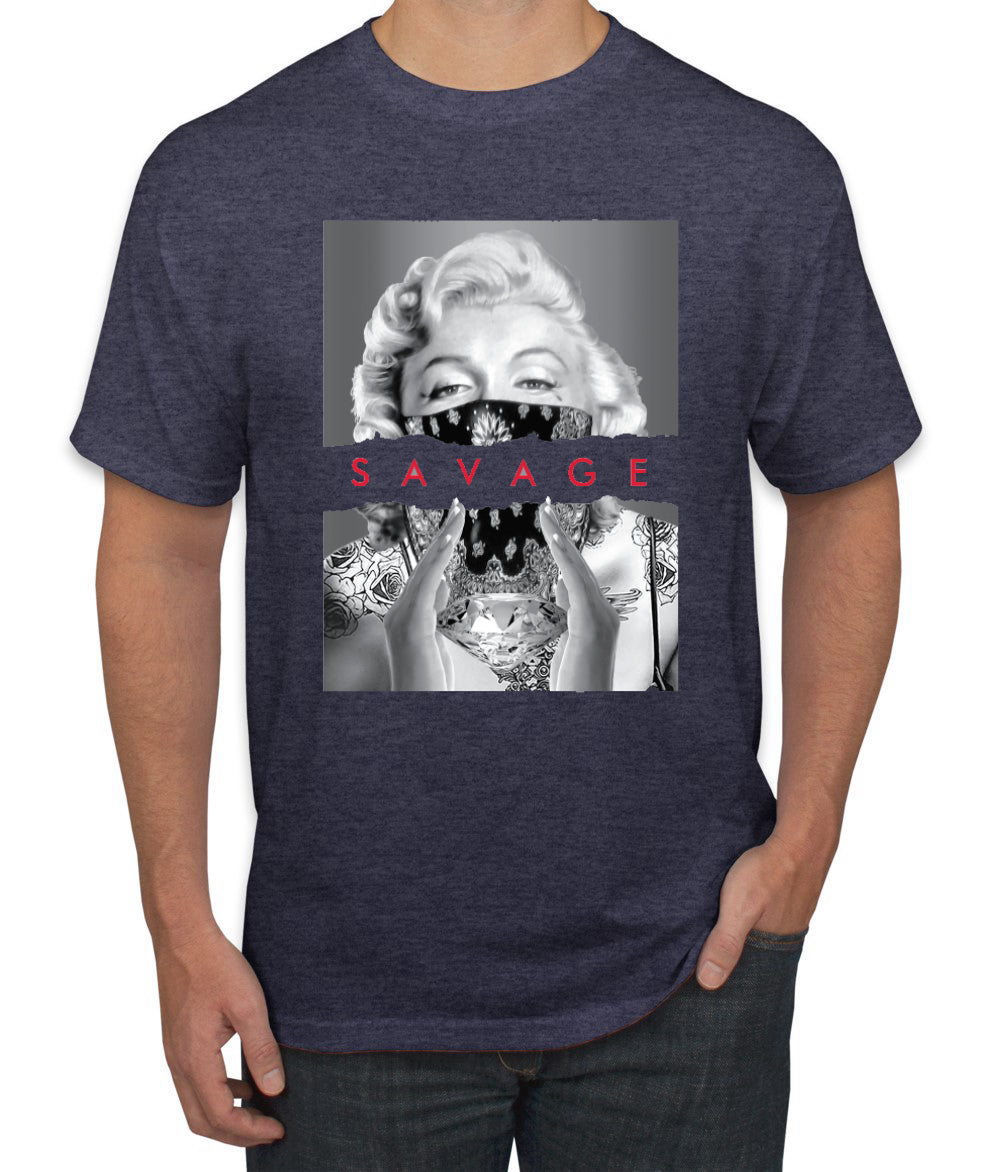 Marilyn Savage Bandana Streetwear men Graphic T-Shirt