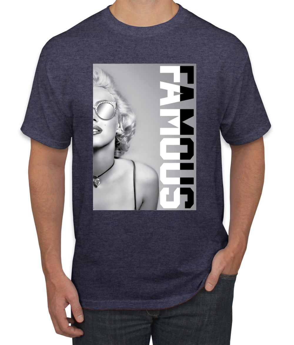 Marilyn Famous Savage Rockstar Streetwear men Graphic T-Shirt