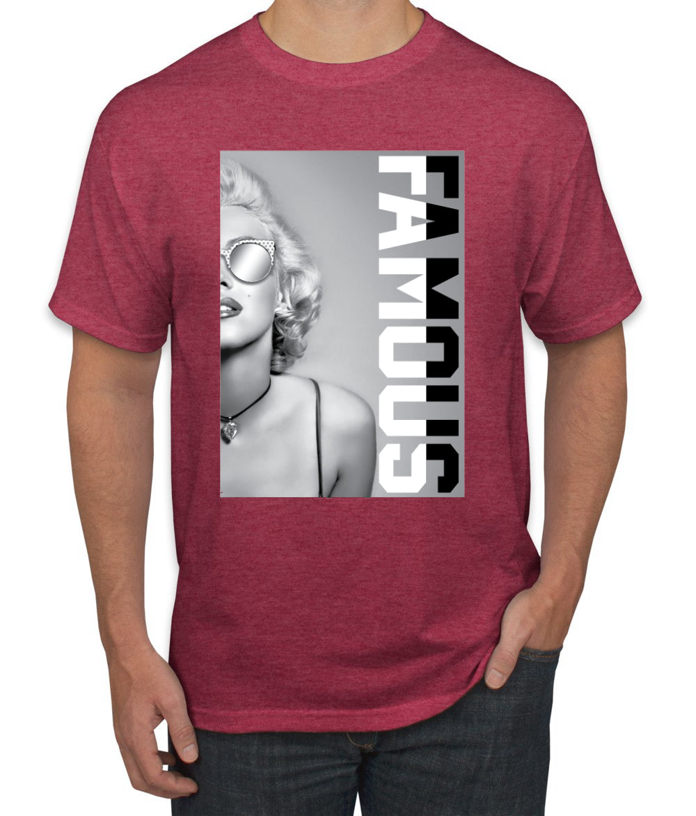 Marilyn Famous Savage Rockstar Streetwear men Graphic T-Shirt