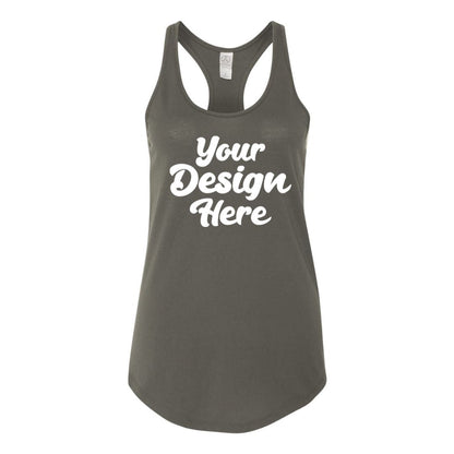 4031 | Women's Satin Jersey Shirttail Tank