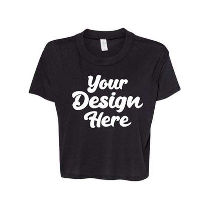 5114 | Women?s Vintage Jersey Headliner Crop Tee
