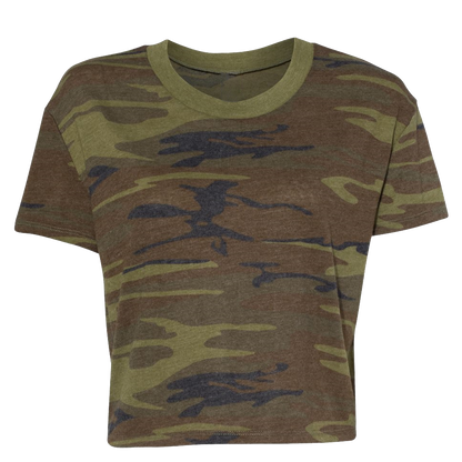 5114 | Women?s Vintage Jersey Headliner Crop Tee