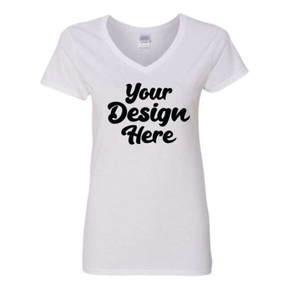 5V00L | Heavy Cotton Women?s V-Neck T-Shirt