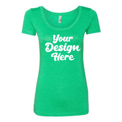 6730 | Women?s Triblend Short Sleeve Scoop