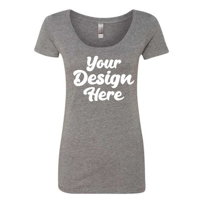 6730 | Women?s Triblend Short Sleeve Scoop