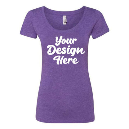 6730 | Women?s Triblend Short Sleeve Scoop
