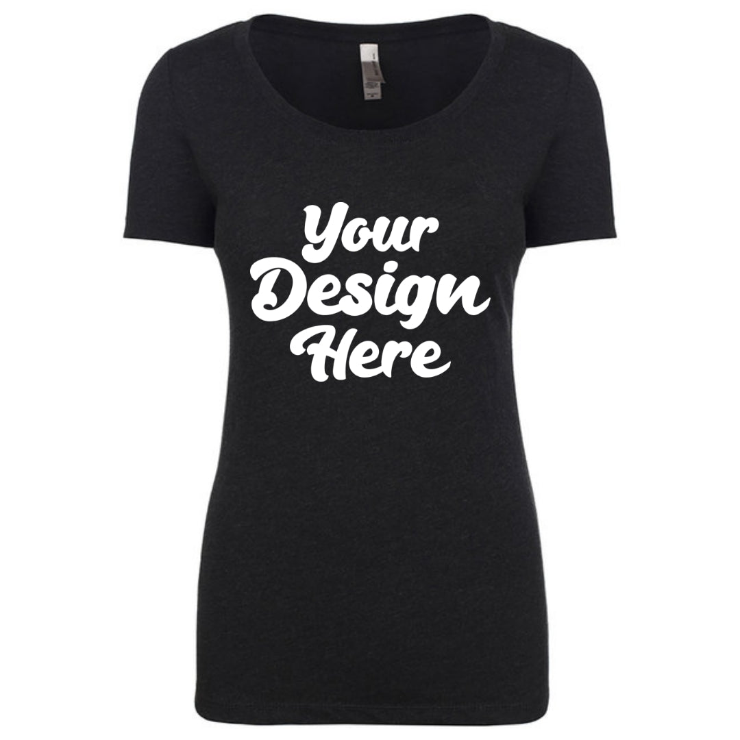6730 | Women?s Triblend Short Sleeve Scoop