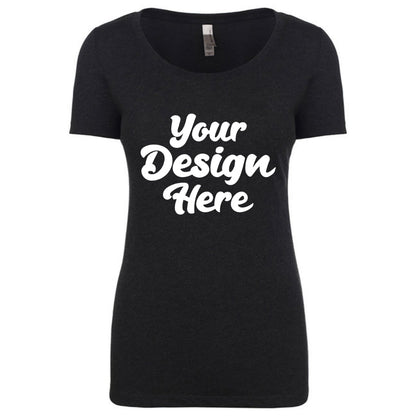 6730 | Women?s Triblend Short Sleeve Scoop