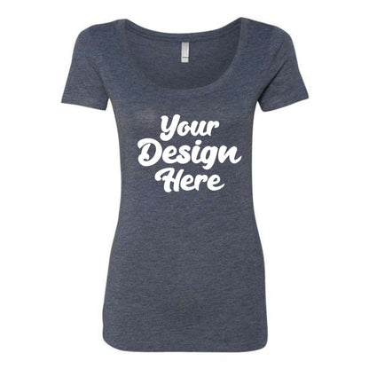 6730 | Women?s Triblend Short Sleeve Scoop