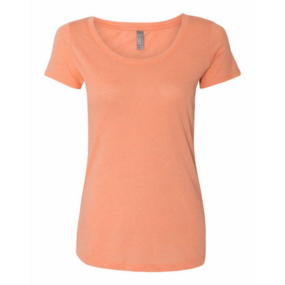 6730 | Women?s Triblend Short Sleeve Scoop