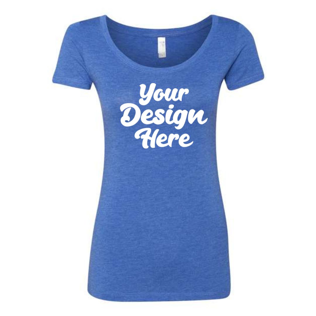 6730 | Women?s Triblend Short Sleeve Scoop