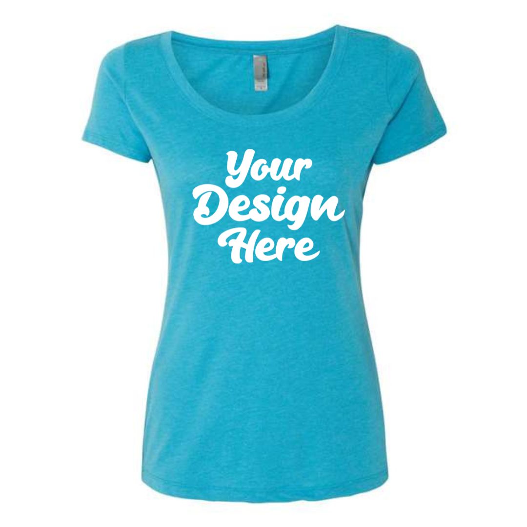 6730 | Women?s Triblend Short Sleeve Scoop