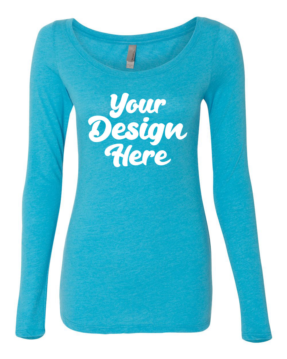 6731 | Women?s Triblend Long Sleeve Scoop