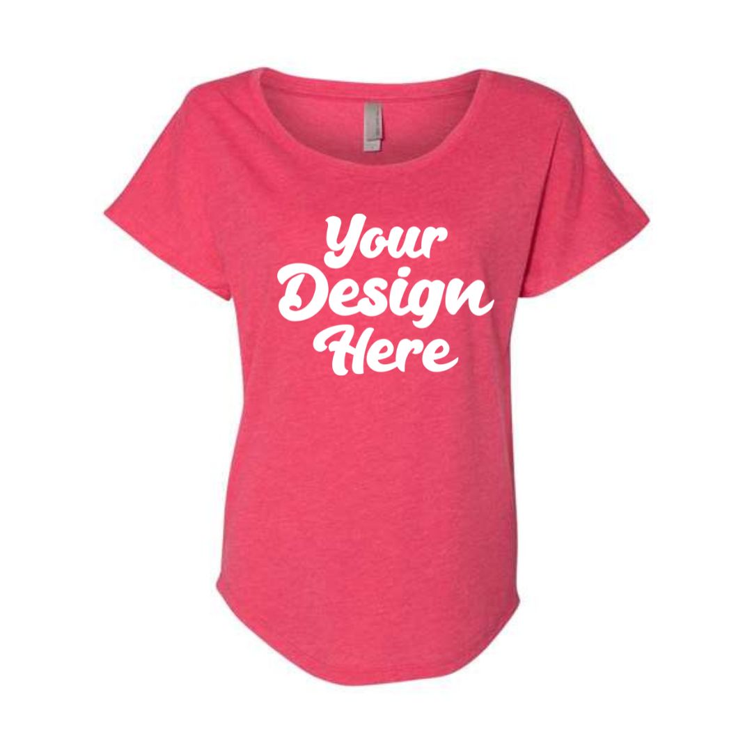 6760 | Women?s Triblend Short Sleeve Dolman T-Shirt