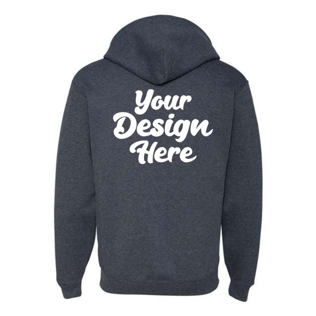 993MR | Unisex NuBlend Full-Zip Hooded Sweatshirt