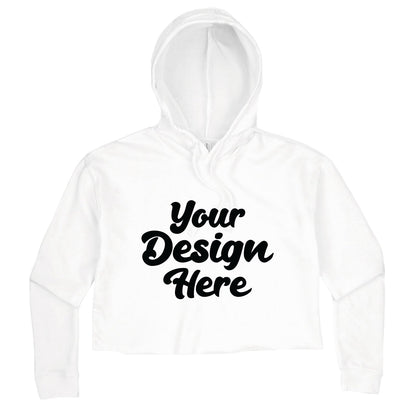 LS12000 | Ladies' Cropped Fleece Hoodie